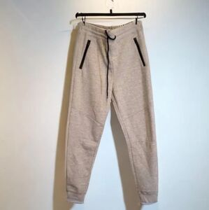 NWT- Grey and Black Striped Ath Joggers Size M Rue 21